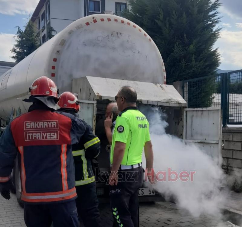 Tankerden çıkan gazı LPG sızıntısı sandılar oksijen çıktı