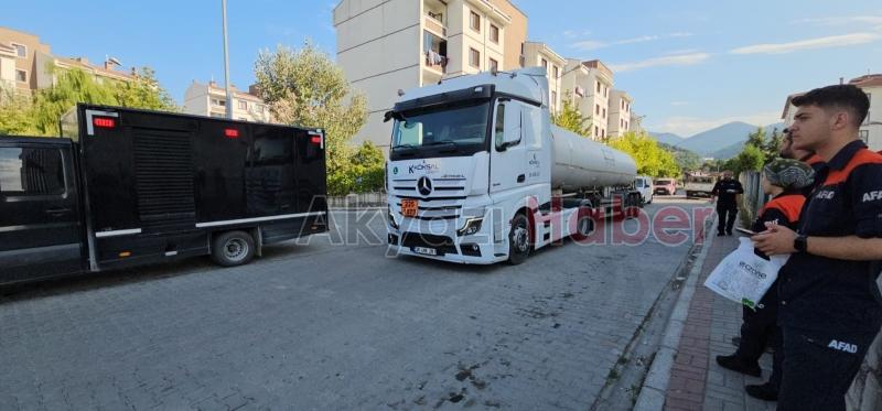 Tankerden çıkan gazı LPG sızıntısı sandılar oksijen çıktı
