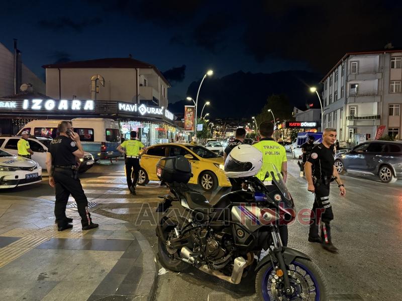 Serdivan'da yüksek ses ve abart egzoz denetimi