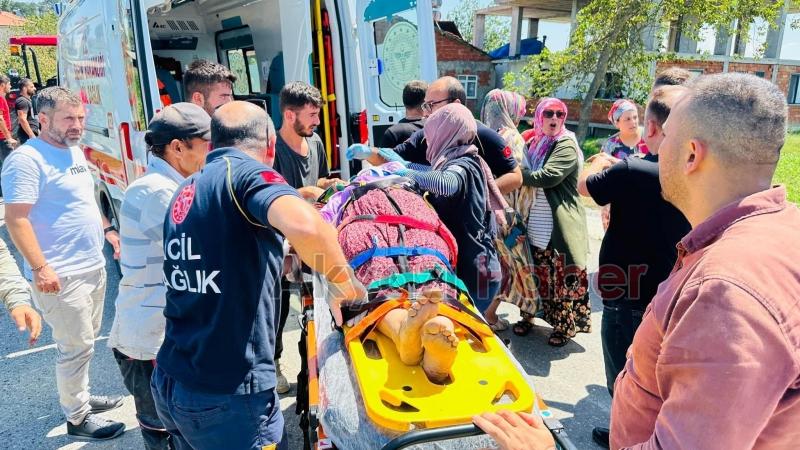 Devrilen traktördeki 1 kişi öldü, 3 kişi yaralandı