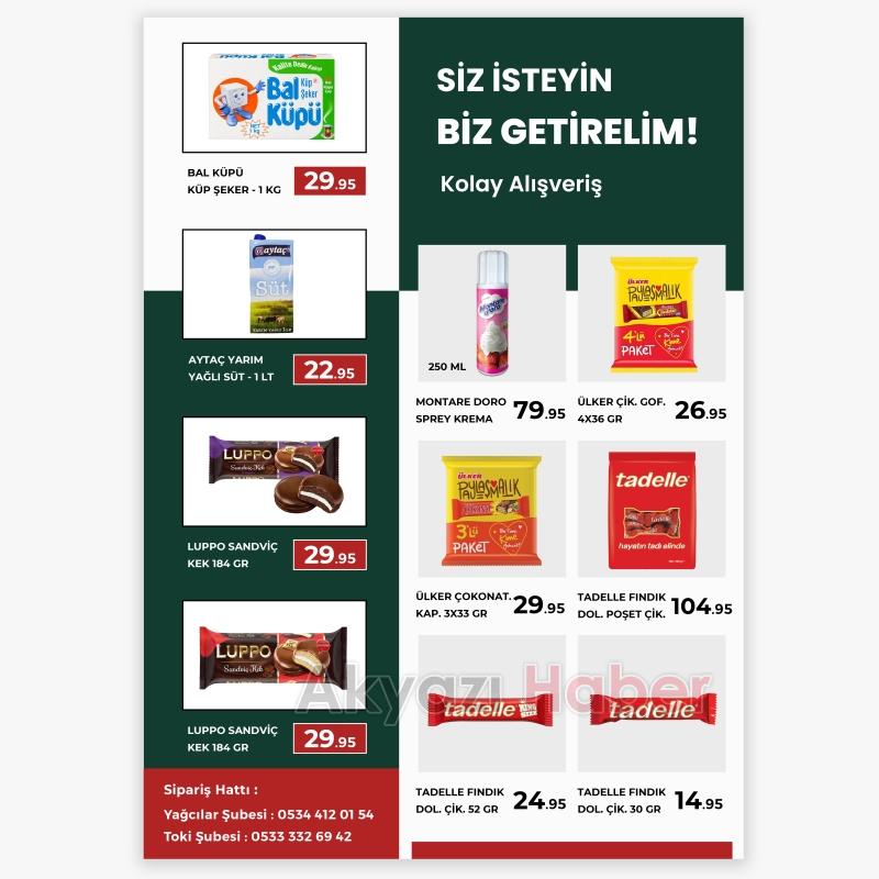 Rüyam Market' te Büyük Kampanya!