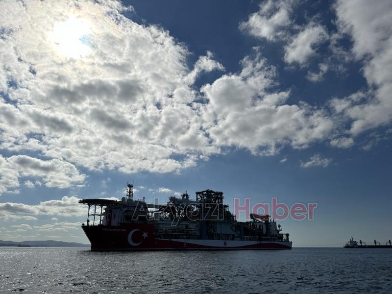 Abdülhamid Han sondaj gemisi Karadeniz'de petrol arayacak