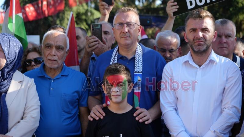 Gazze ve İsmail Haniye için yürüdüler