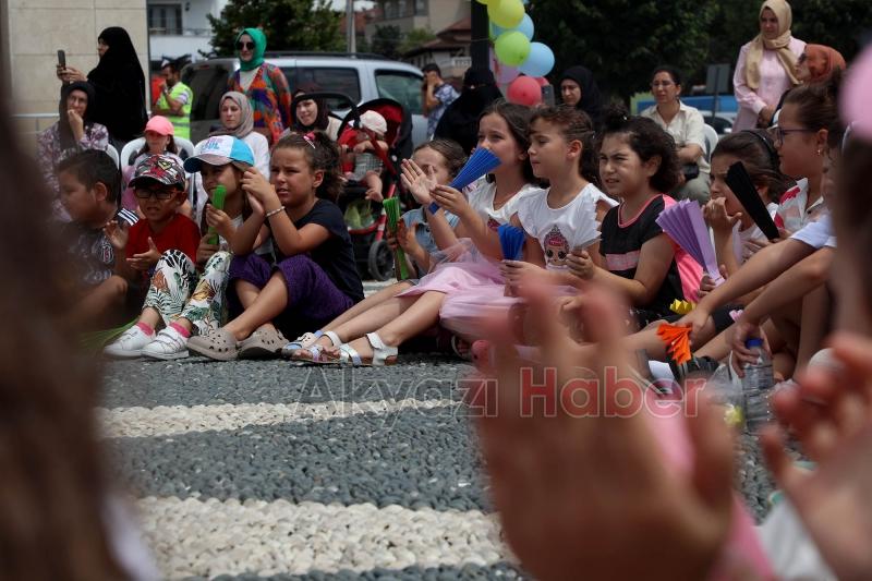 Akyazı SGM'de yaz kurslarına renkli veda