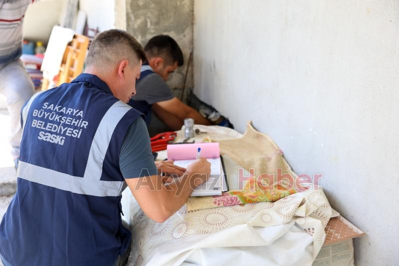 Sakarya'da kaçak su kullanan 3 bin 174 kişi yakalandı