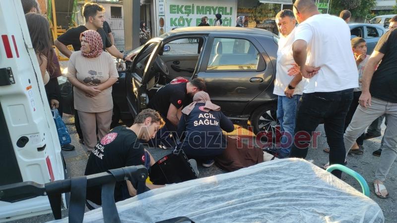 Ada Caddesi'nde feci kaza