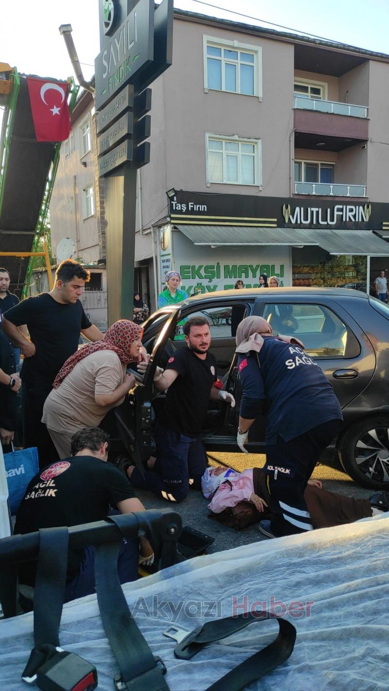 Ada Caddesi'nde feci kaza