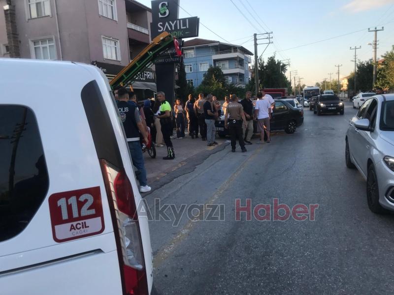 Ada Caddesi'nde feci kaza