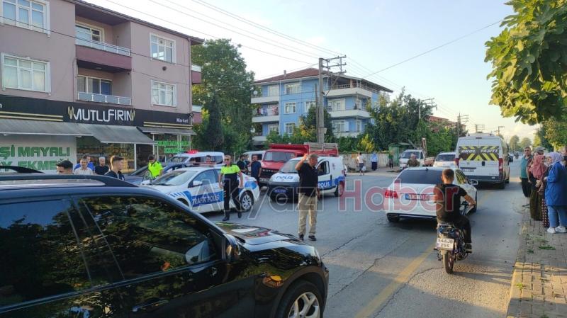 Ada Caddesi'nde feci kaza