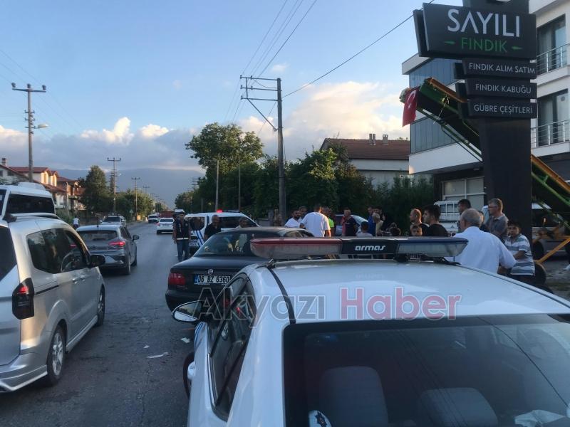 Ada Caddesi'nde feci kaza