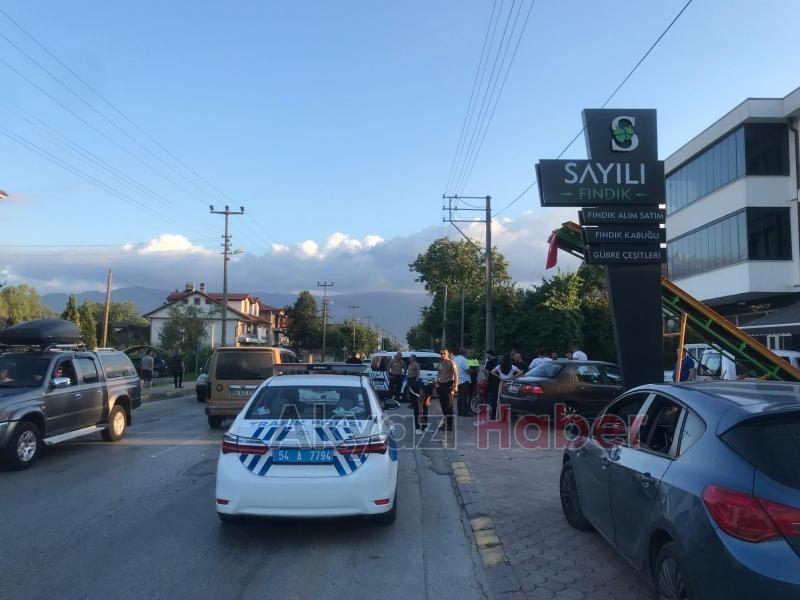 Ada Caddesi'nde feci kaza