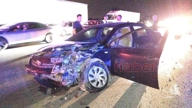 Zincirleme kazada 3 kişi yaralandı