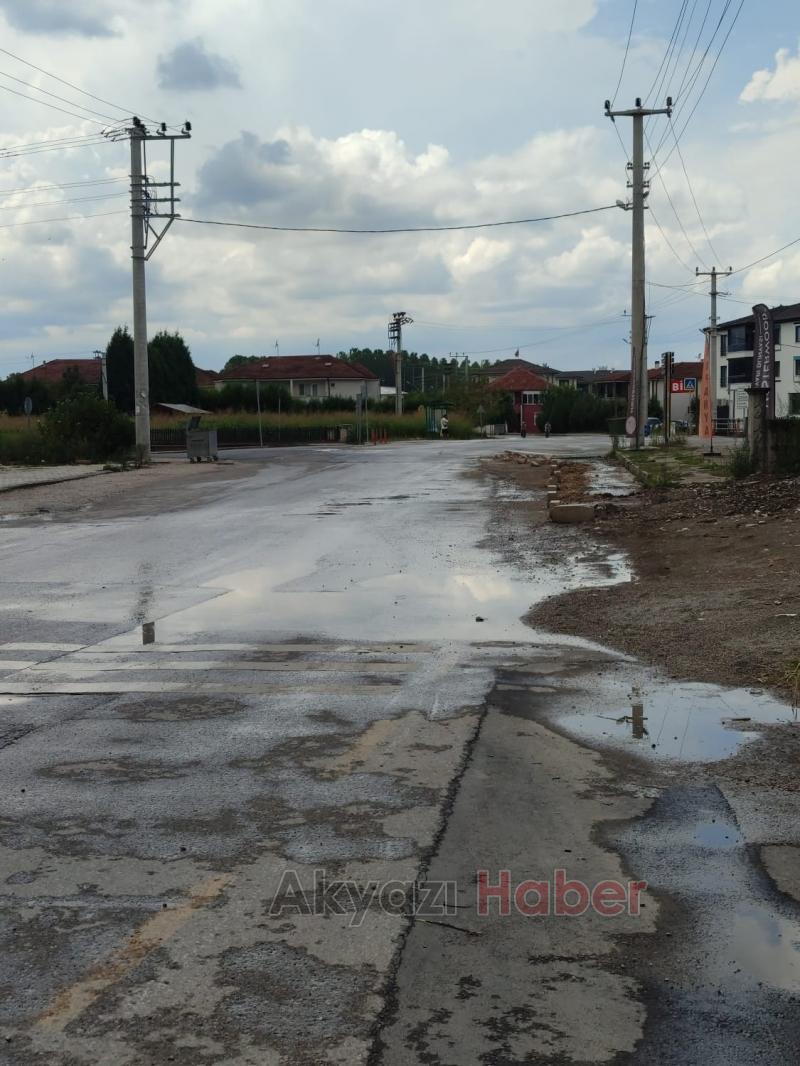 Civitler yolunda tepki çeken görüntü