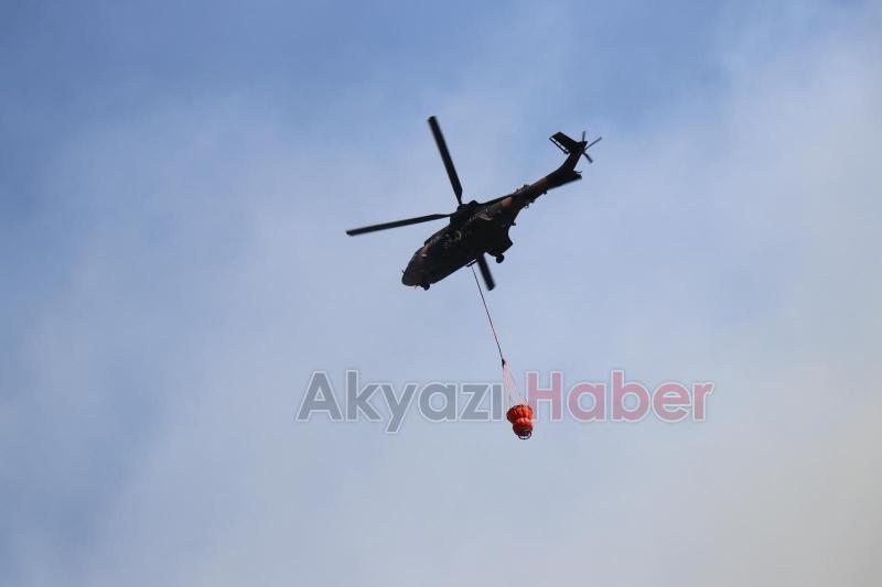 Göynük'teki orman yangınında son durum