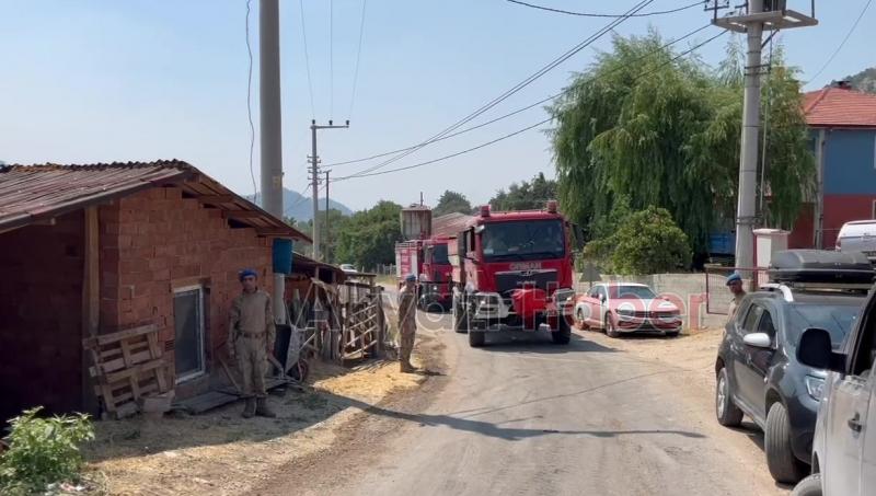 Göynük'teki orman yangını kontrol altına alınamadı