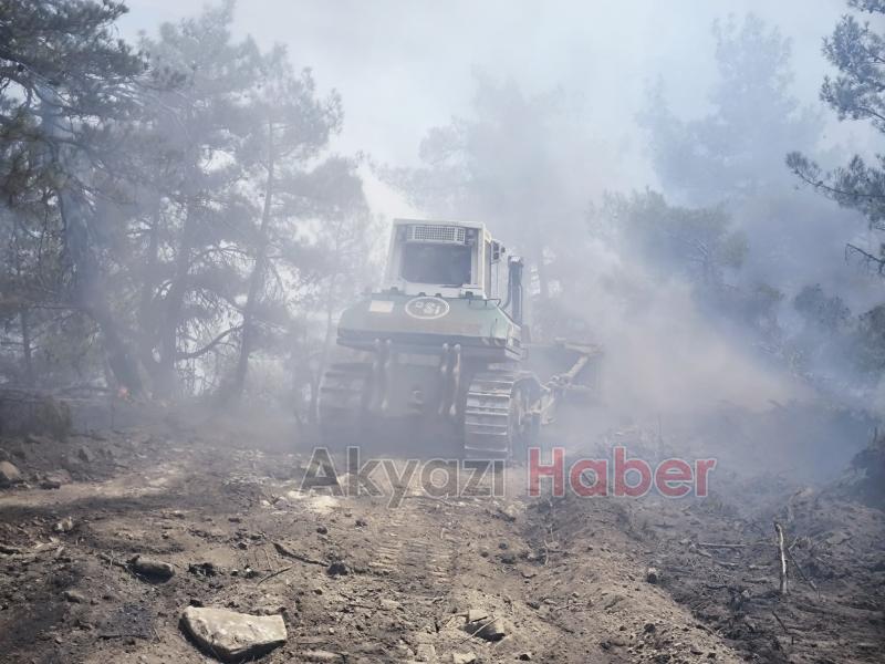 Göynük'teki orman yangını kontrol altına alındı