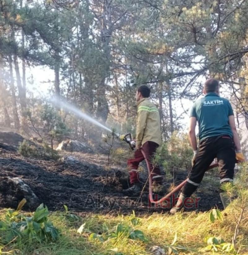 SAKTİM ekibi destek için İzmir'deki yangın bölgesine gitti