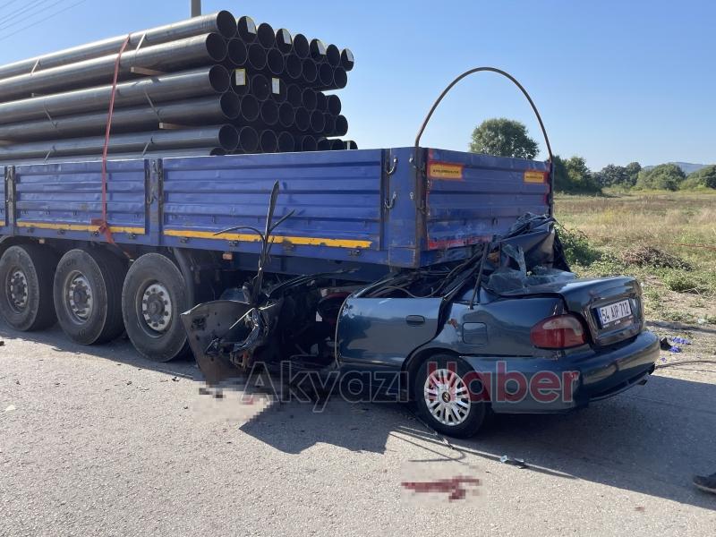 Kaza kurbanı gence acı veda