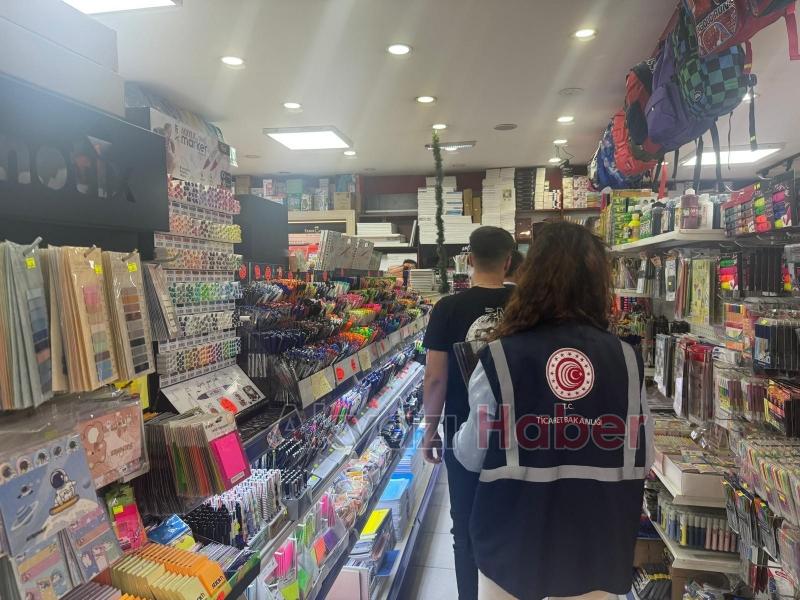 Sakarya'da kırtasiyelerde fiyat denetimi