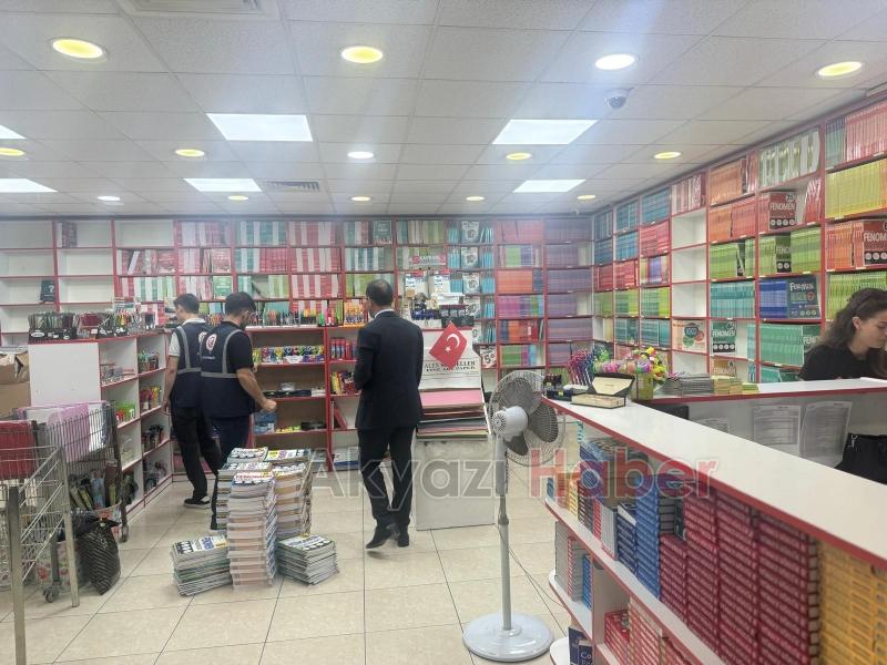 Sakarya'da kırtasiyelerde fiyat denetimi