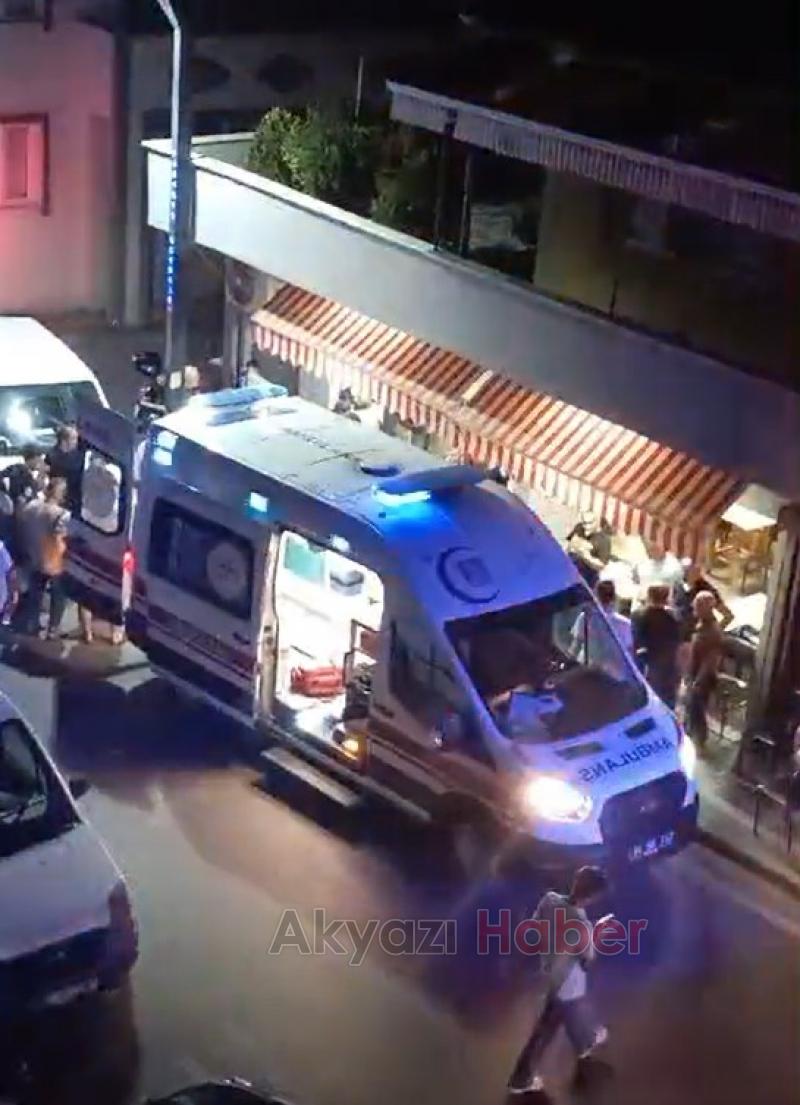 Kahvehane önünde silahla vuruldu