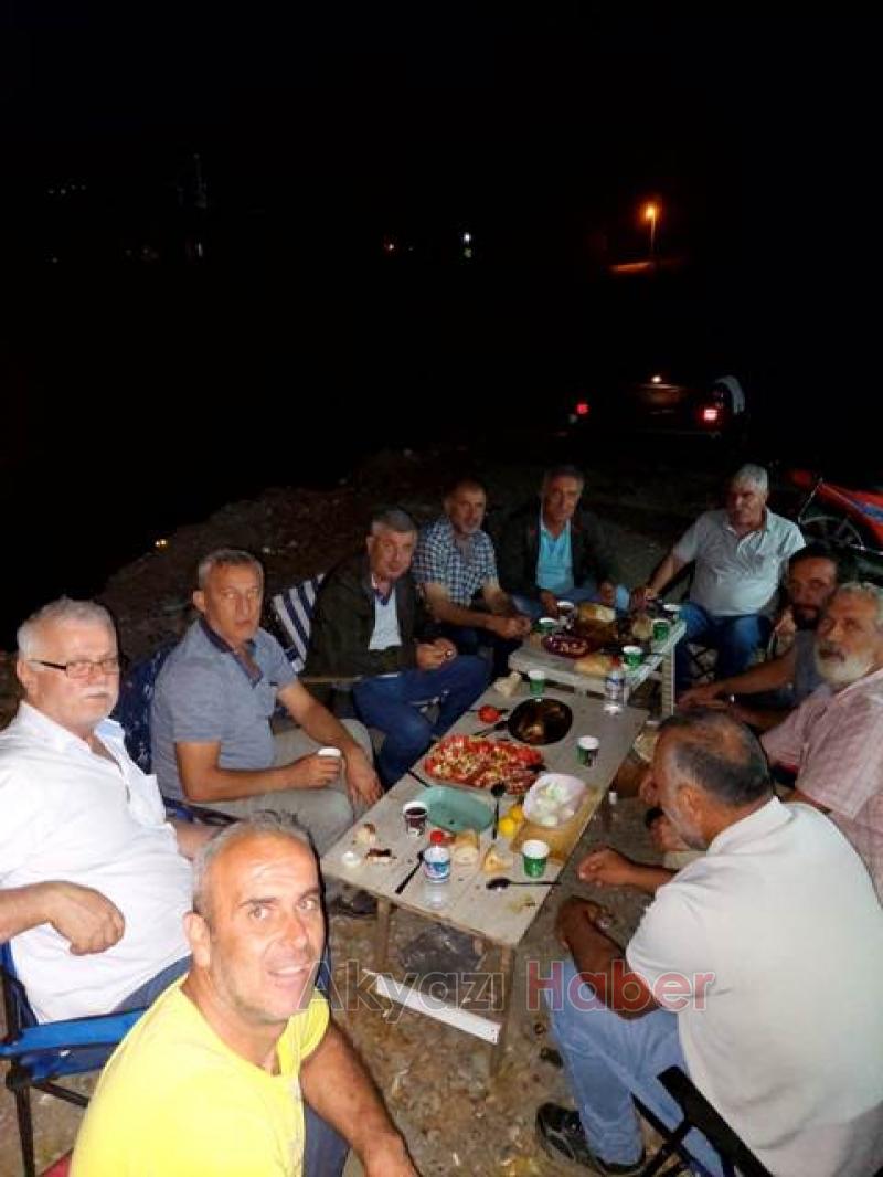 Akyazılı balıkçılar Bilecik'ten bol balıkla döndü