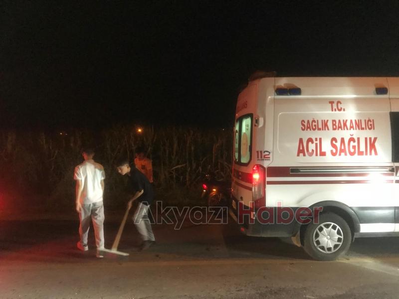 Bir ay sonra askere gidecekti kazada yaralandı