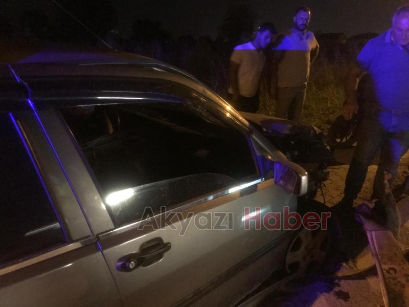 Bir ay sonra askere gidecekti kazada yaralandı