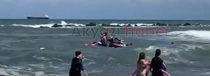 Bir aile az kalsın boğuluyordu