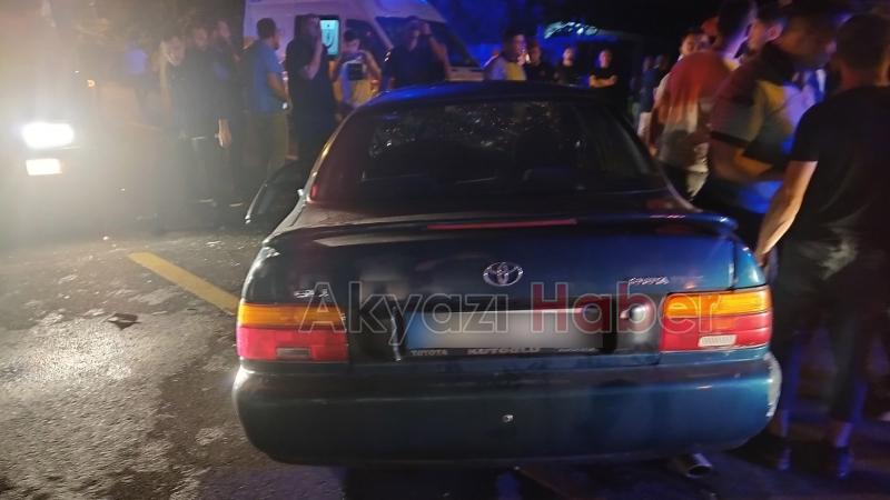 Vakıf ta feci kaza 7 yaralı