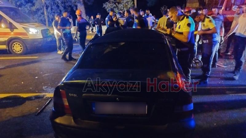 Vakıf ta feci kaza 7 yaralı