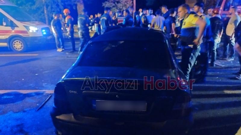 Vakıf ta feci kaza 7 yaralı