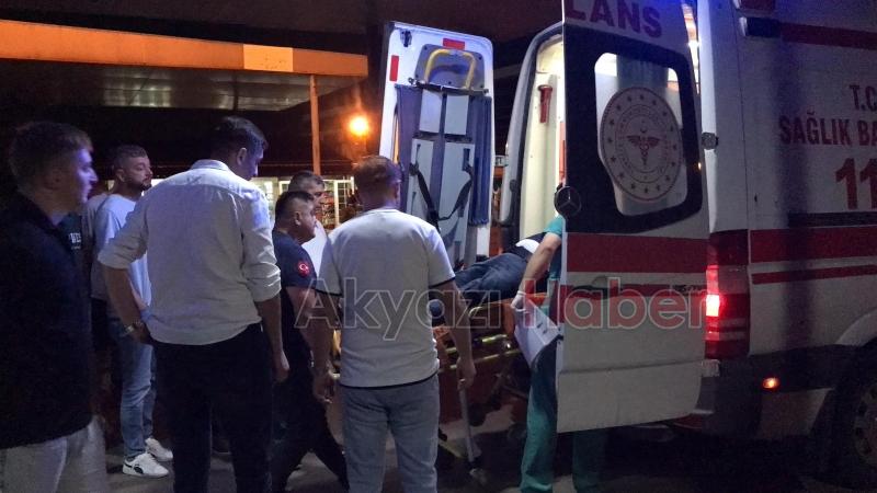 Vakıf ta feci kaza 7 yaralı