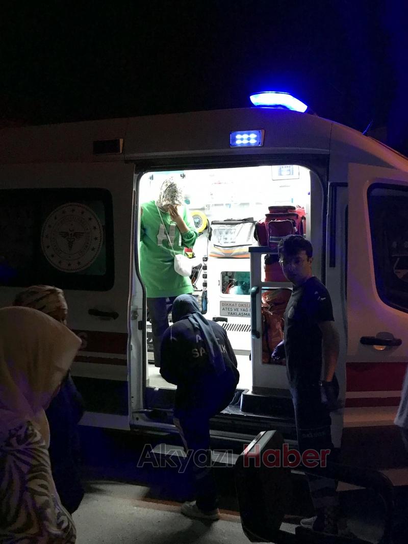 Kasiste elektrikli bisikletten düşüp yaralandı