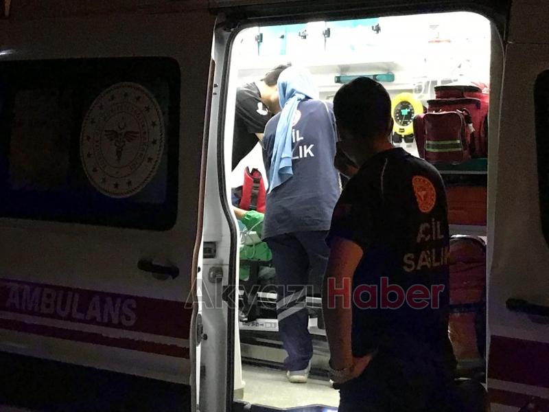 Kasiste elektrikli bisikletten düşüp yaralandı