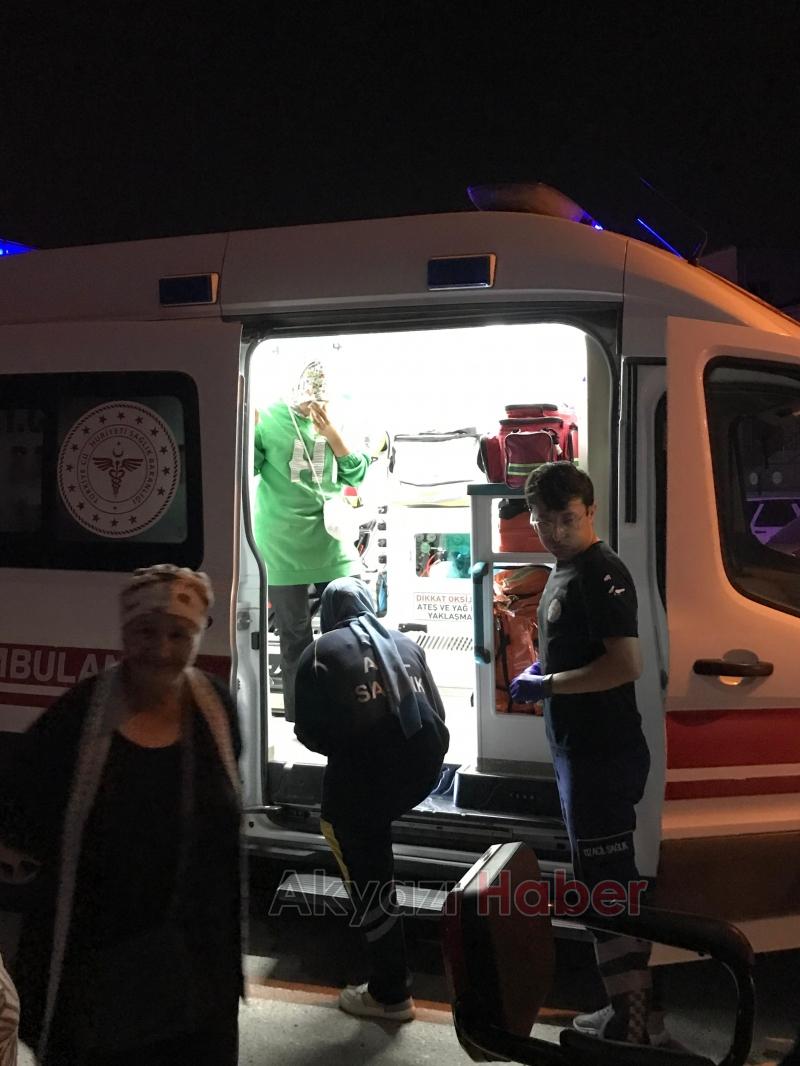 Kasiste elektrikli bisikletten düşüp yaralandı