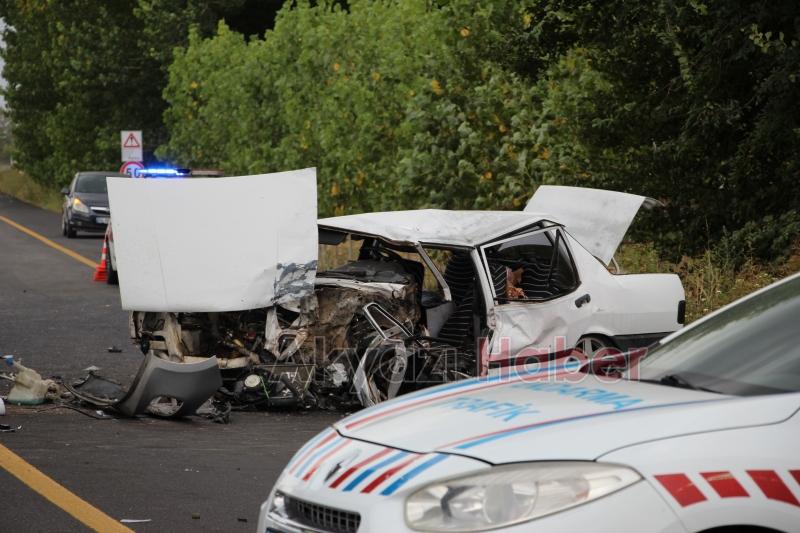 Ormanköy yolundaki kazada sürücü hayatını kaybetti