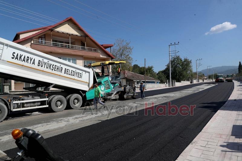 Karapürçek yolu asfaltlandı