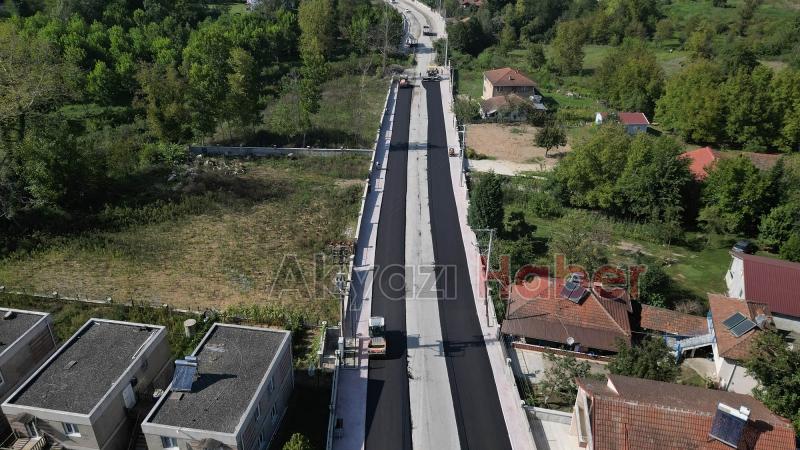 Karapürçek yolu asfaltlandı