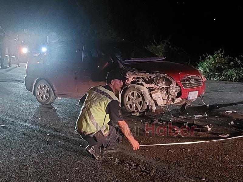 Taşburun yolunda zincirleme kaza yaralılar var