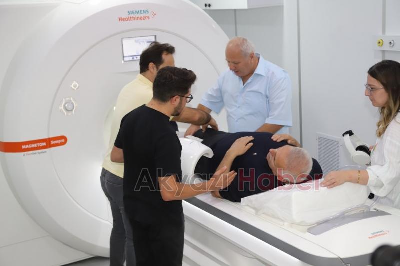 Hendek MR cihazına kavuştu