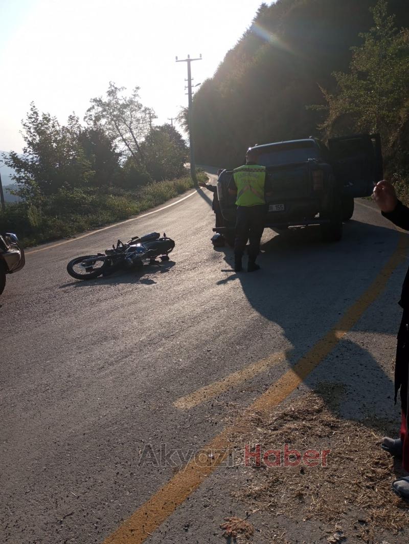 Ballıkaya yolunda kaza