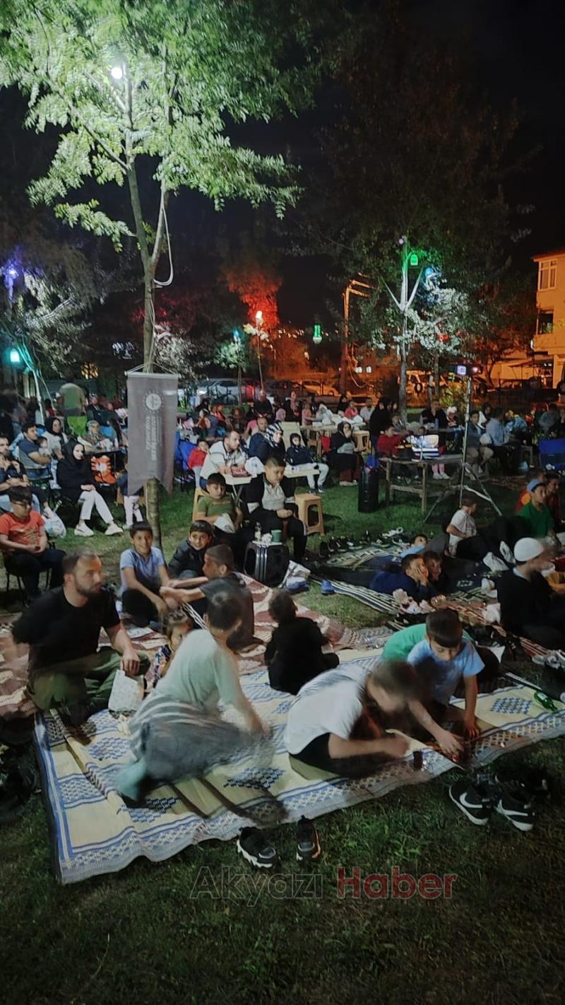 Akyazı'da açık hava sineması etkinliği