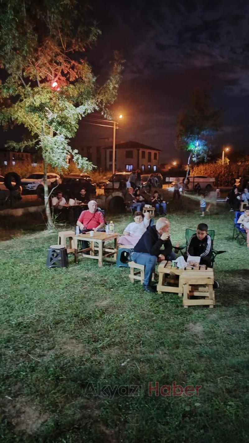 Akyazı'da açık hava sineması etkinliği