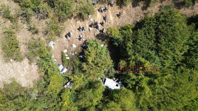 Fındık işçileri kaza yaptı: 22 yaralı