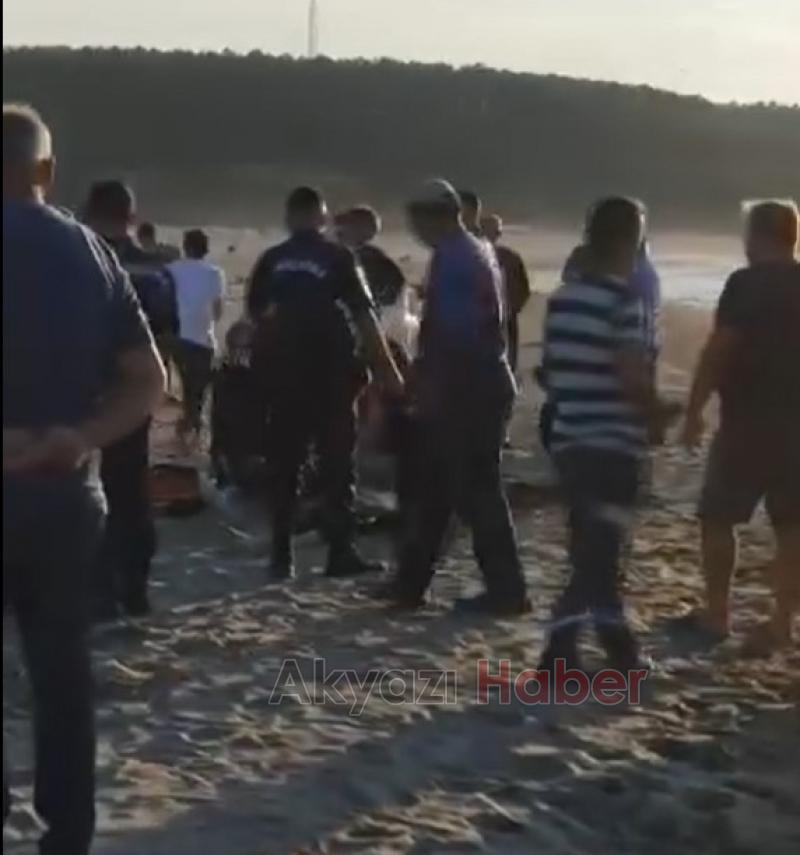 Boğulan iki kardeşin hayata döndürülmeye çalışıldığı anlar kamerada