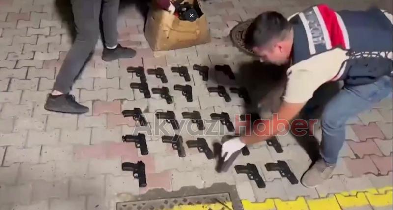 Ruhsatsız silah taşıyanlara 81 ilde operasyon