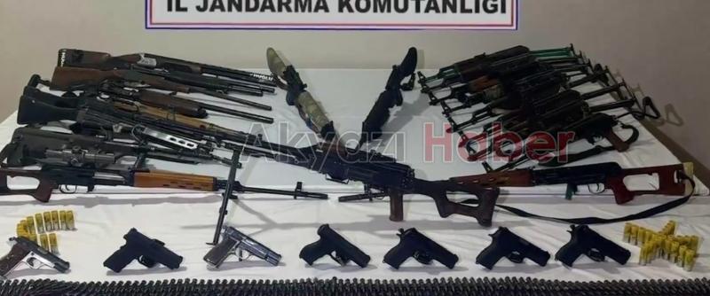 Ruhsatsız silah taşıyanlara 81 ilde operasyon