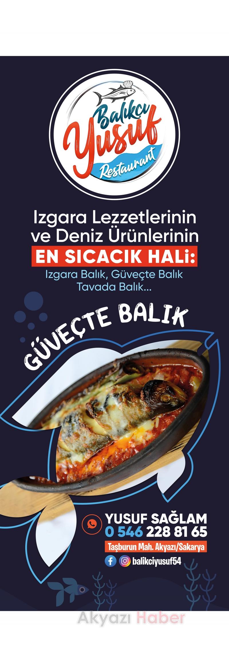 Taze Balık, Sıcak Izgara, Lezzetin Adresi Balıkçı Yusuf'ta