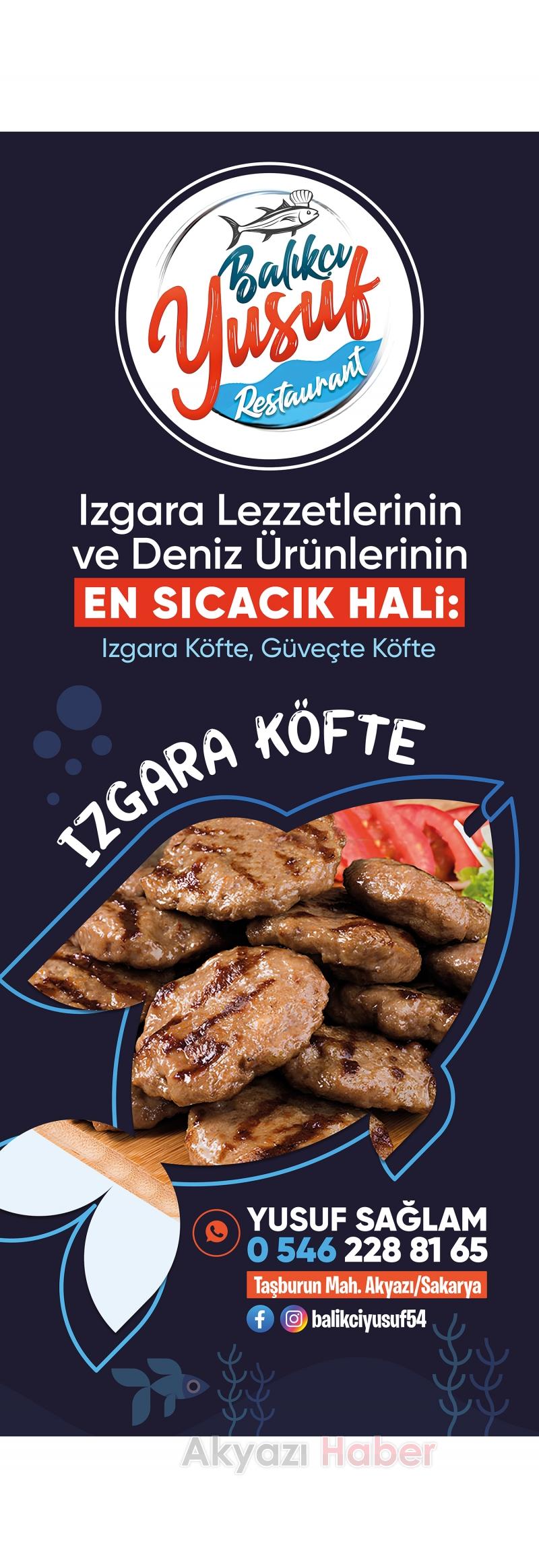 Taze Balık, Sıcak Izgara, Lezzetin Adresi Balıkçı Yusuf'ta